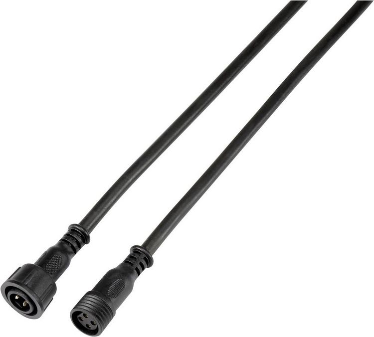 Produktbild: TRU COMPONENTS 558381 Rundstecker konfektioniert Stecker, gerade, Buchse, gerade Gesamtpolzahl: 4 1 St.