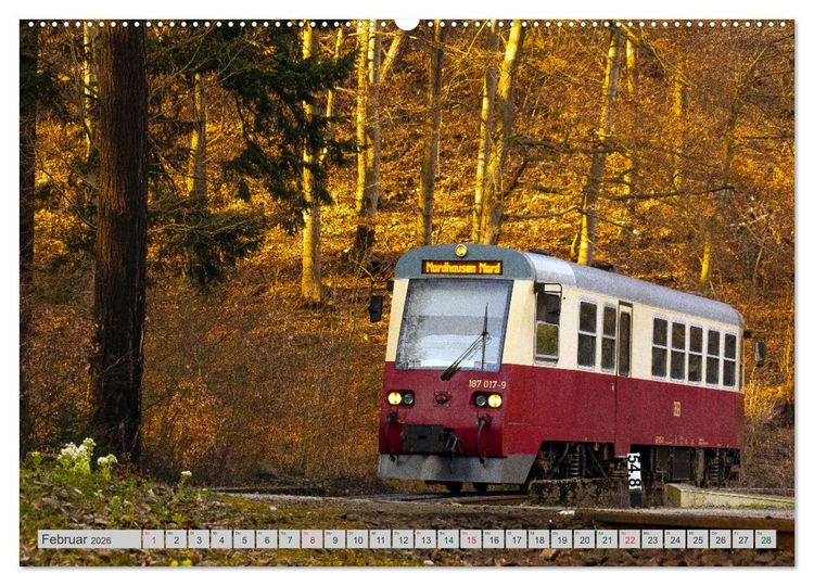 Produktbild: Harzer Dampfmomente (Wandkalender 2026 DIN A2 quer), CALVENDO Monatskalender