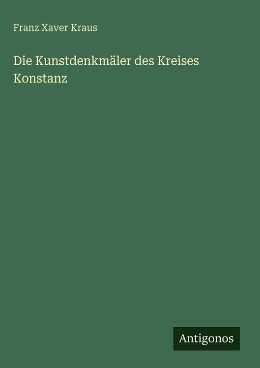 Produktbild: Die Kunstdenkm&auml;ler des Kreises Konstanz