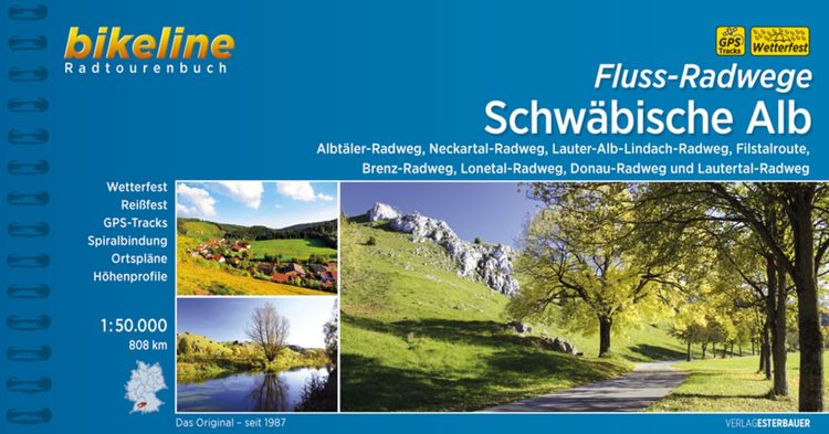 Produktbild: Fluss-Radwege Schw&auml;bische Alb