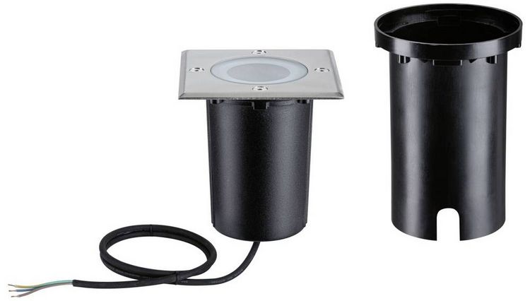 Produktbild: Paulmann 94845 Zigbee 3.0 Floor round Home Einbauleuchte 4.9W RGBW Eisen (geb&uuml;rstet)