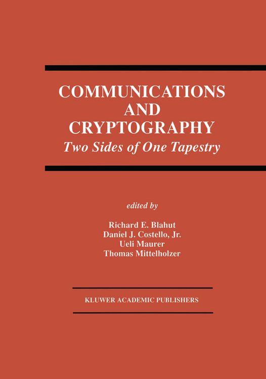 Produktbild: Communications and Cryptography