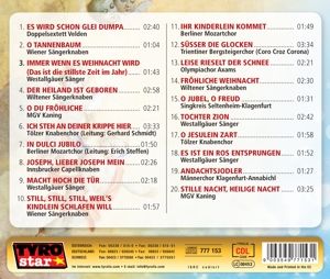 Produktbild: Ber&uuml;hmte Ch&ouml;re singen die sch&ouml;nsten Weihnachtslied