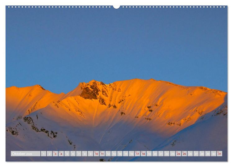 Produktbild: Arlberg - magic of winter (Wandkalender 2026 DIN A2 quer), CALVENDO Monatskalender