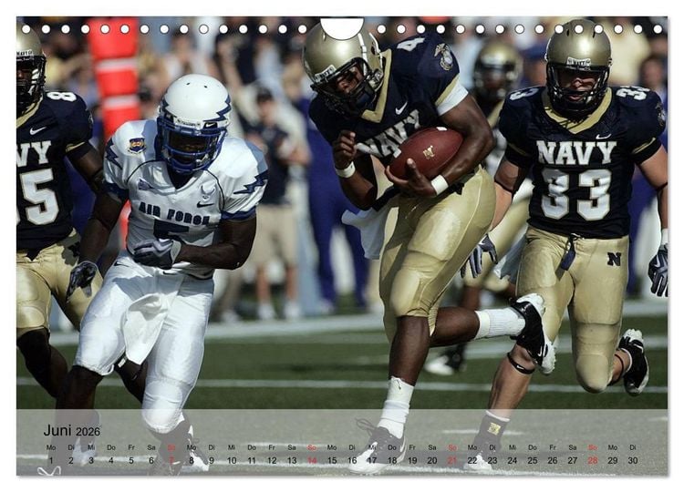Produktbild: Sport. American Football (Wandkalender 2026 DIN A4 quer), CALVENDO Monatskalender