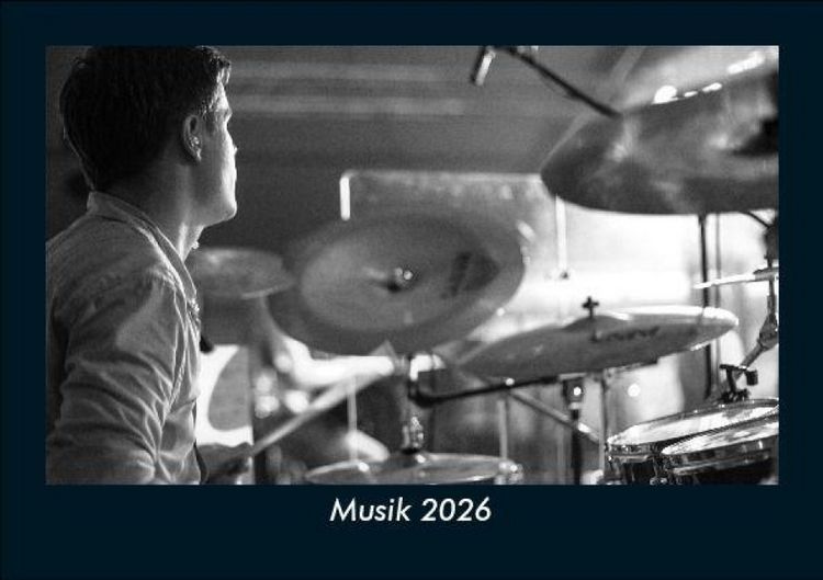 Produktbild: Musik 2026 Fotokalender DIN A5