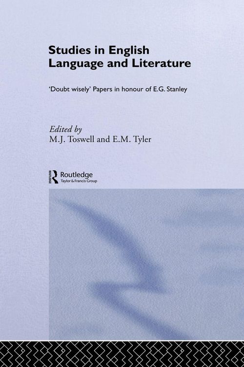 Produktbild: Studies in English Language and Literature
