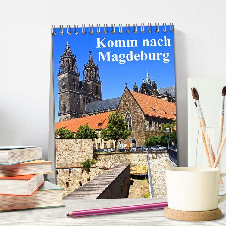 Produktbild: Komm nach Magdeburg (Tischkalender 2026 DIN A5 hoch), CALVENDO Monatskalender