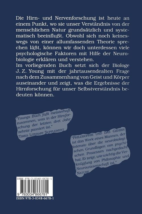 Produktbild: Philosophie und das Gehirn