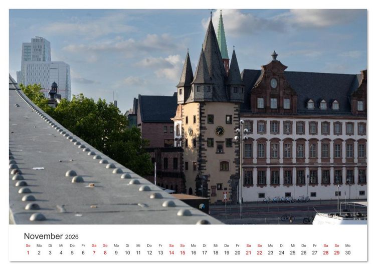 Produktbild: Frankfurt am Main - Abseits der Touristenstr&ouml;me (hochwertiger Premium Wandkalender 2026 DIN A2 quer), Kunstdruck in Hochglanz