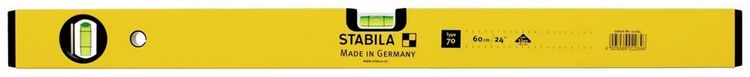 Produktbild: Stabila Type 70, 50cm 2283 Leichtmetall-Wasserwaage 50cm 0.5 mm/m