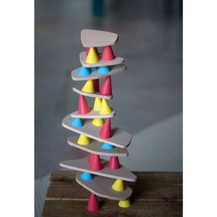 Produktbild: OPPI TOYS - Piks Stapelspielzeug Set medium