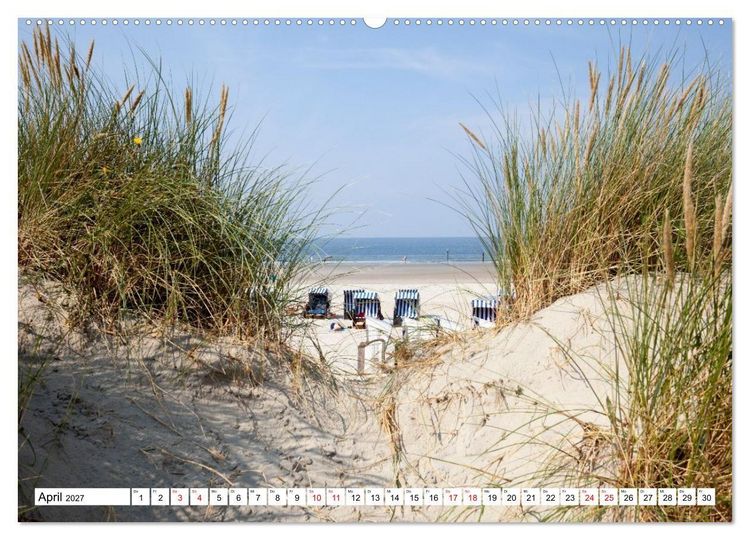 Produktbild: Norderney - Momente einer Reise (Wandkalender 2027 DIN A2 quer), CALVENDO Monatskalender