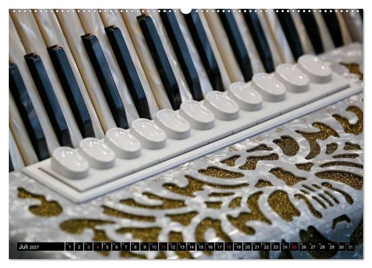 Produktbild: Die Welt der Musikinstrumente (hochwertiger Premium Wandkalender 2027 DIN A2 quer), Kunstdruck in Hochglanz