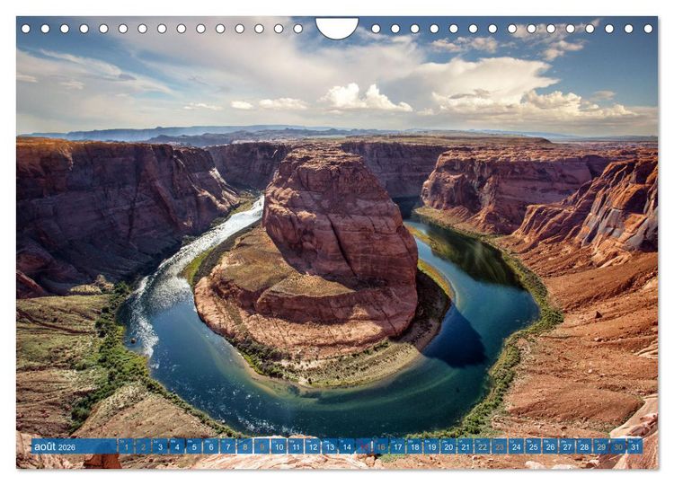 Produktbild: L'Ouest Am&eacute;ricain - Superbe contr&eacute;e aux paysages spectaculaires (Calendrier mural 2026 DIN A4 vertical), CALVENDO calendrier mensuel