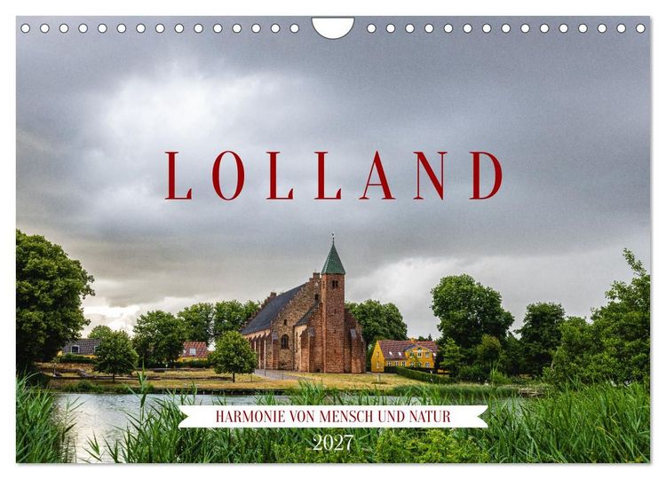 Produktbild: Lolland - Harmonie von Mensch und Natur (Wandkalender 2027 DIN A4 quer), CALVENDO Monatskalender