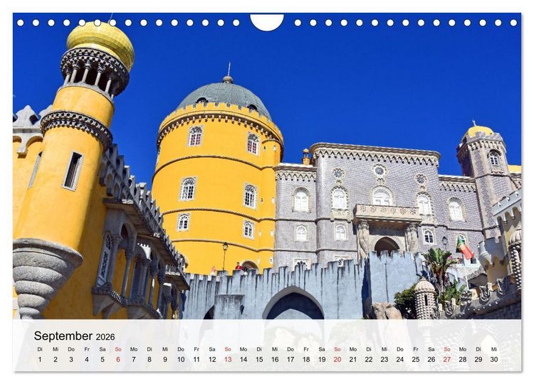 Produktbild: LISSABON und die Atlantikk&uuml;ste (Wandkalender 2026 DIN A4 quer), CALVENDO Monatskalender