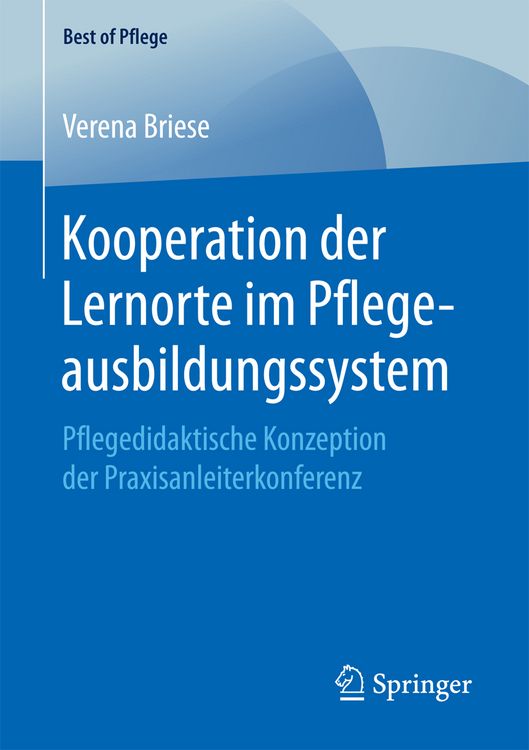 Produktbild: Kooperation der Lernorte im Pflegeausbildungssystem