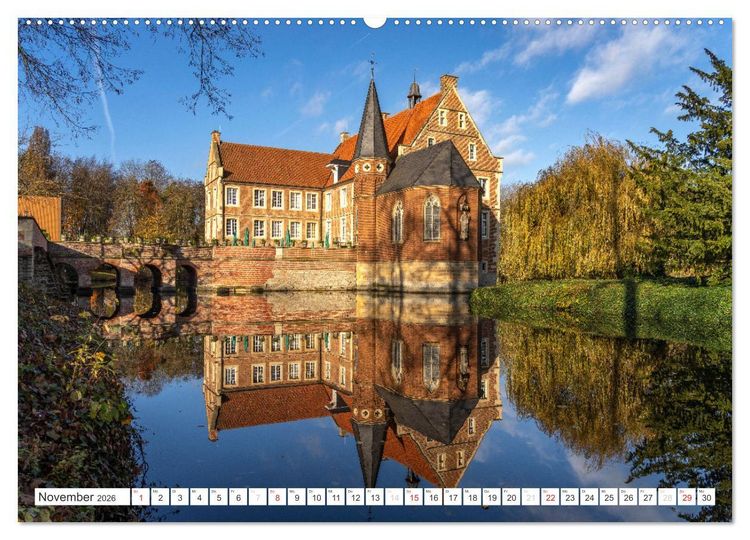 Produktbild: Nordrhein-Westfalen (hochwertiger Premium Wandkalender 2026 DIN A2 quer), Kunstdruck in Hochglanz