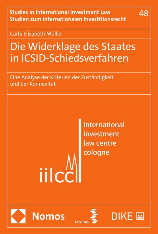 Produktbild: Die Widerklage des Staates in ICSID-Schiedsverfahren