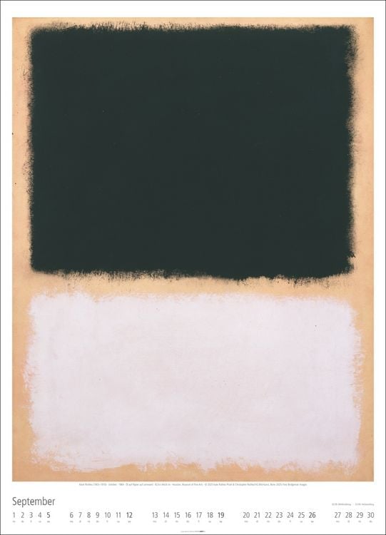 Produktbild: Mark Rothko Kalender 2027