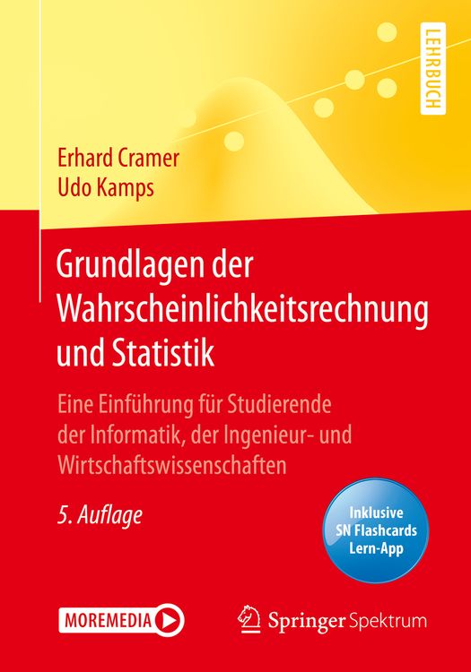 Produktbild: Grundlagen der Wahrscheinlichkeitsrechnung und Statistik