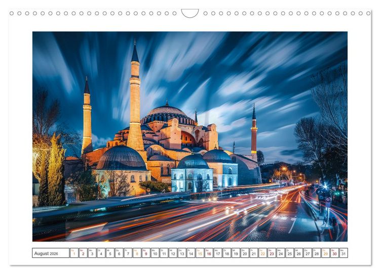 Produktbild: Ber&uuml;hmte Wahrzeichen (Wandkalender 2026 DIN A3 quer), CALVENDO Monatskalender