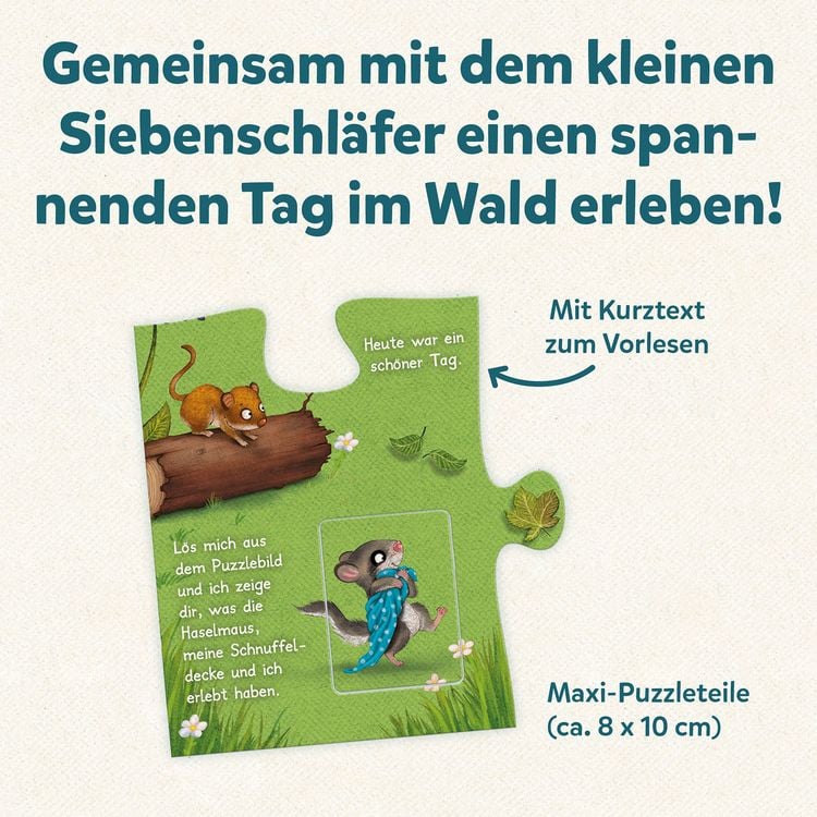Produktbild: Mein erstes Story-Puzzle Der kleine Siebenschl&auml;fer