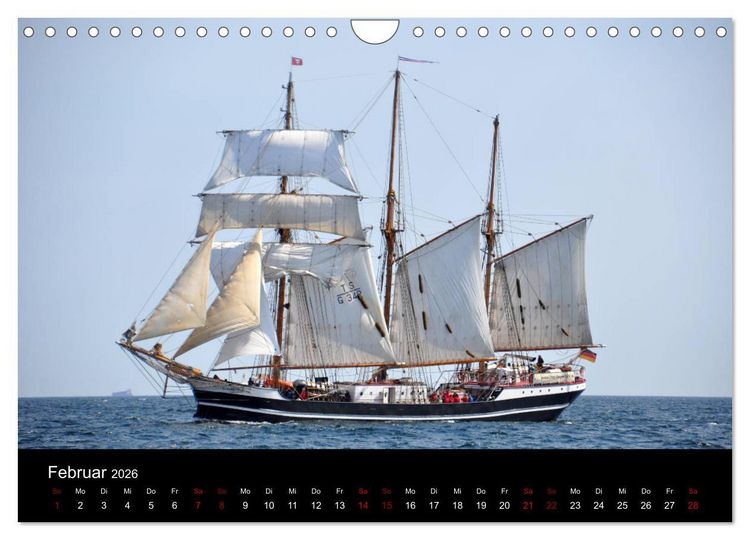 Produktbild: Marina Guide's Segelimpressionen 2026 (Wandkalender 2026 DIN A4 quer), CALVENDO Monatskalender