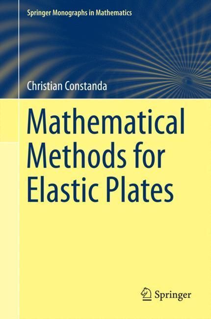 Produktbild: Mathematical Methods for Elastic Plates