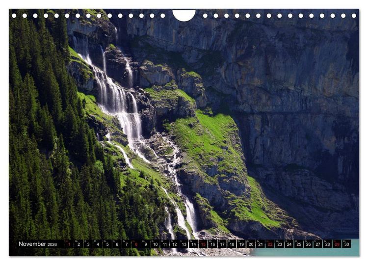 Produktbild: Berge im Berner Oberland (Wandkalender 2026 DIN A4 quer), CALVENDO Monatskalender