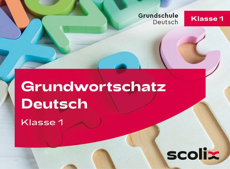 Produktbild: Grundwortschatz Deutsch Klasse 1