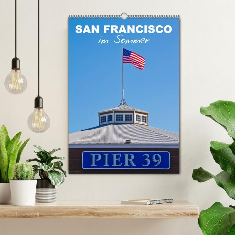 Produktbild: SAN FRANCISCO im Sommer (Wandkalender 2026 DIN A2 hoch), CALVENDO Monatskalender