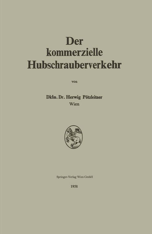 Produktbild: Der Kommerzielle Hubschrauberverkehr