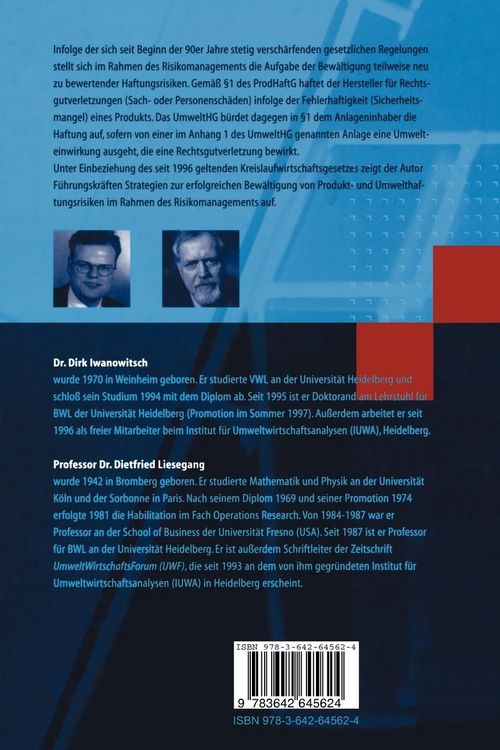 Produktbild: Die Produkt- und Umwelthaftung