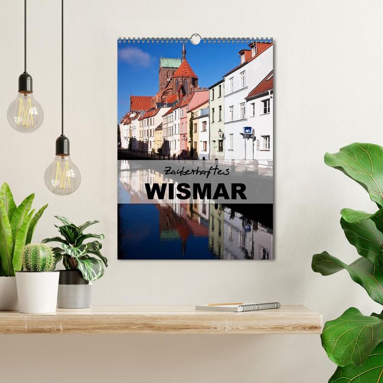 Produktbild: Zauberhaftes Wismar (Wandkalender 2026 DIN A3 hoch), CALVENDO Monatskalender