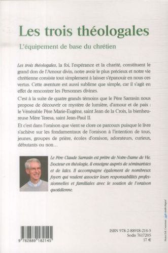 Produktbild: Les trois th&eacute;ologales : l'&eacute;quipement de base du chr&eacute;tien