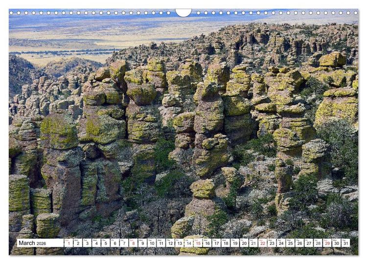 Produktbild: Spectacular Rock Formations in the Western US (Wall Calendar 2026 DIN A3 landscape), CALVENDO 12 Month Wall Calendar