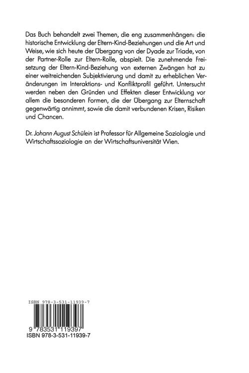 Produktbild: Die Geburt der Eltern