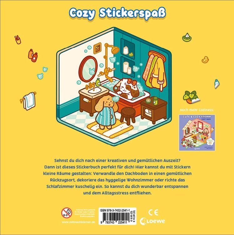 Produktbild: Cute & Cozy Sticker - Happy Home