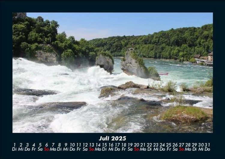 Produktbild: Wasserf&auml;lle 2025 Fotokalender DIN A5