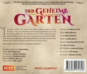 Produktbild: Steiner, J: Der geheime Garten
