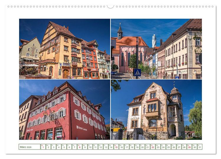 Produktbild: Ein Stadtportrait von Rottweil (hochwertiger Premium Wandkalender 2026 DIN A2 quer), Kunstdruck in Hochglanz