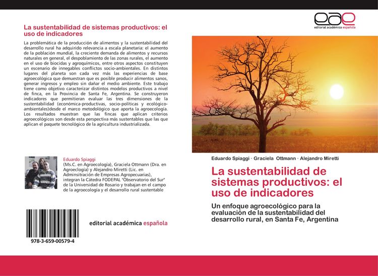 Produktbild: La sustentabilidad de sistemas productivos: el uso de indicadores