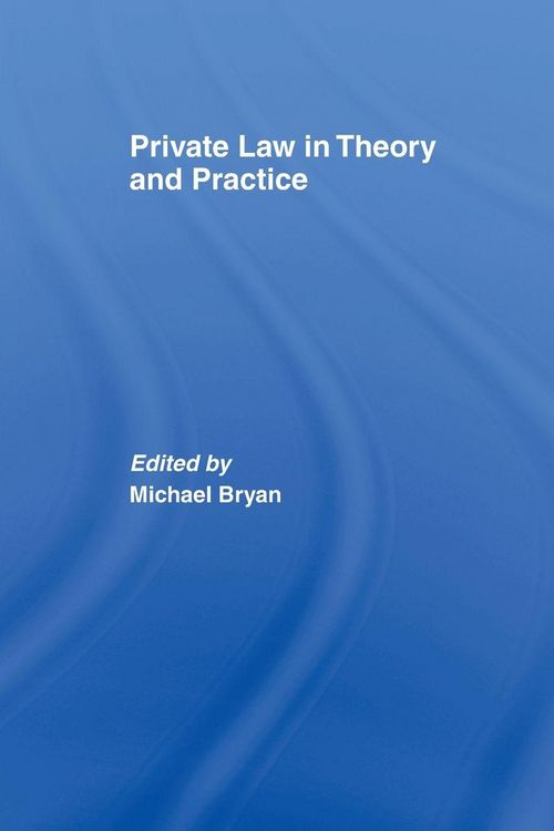 Produktbild: Private Law in Theory and Practice