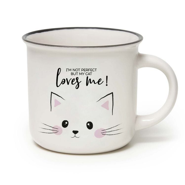 Produktbild: Legami Tasse aus New Bone China Porzellan - K&auml;tzchen