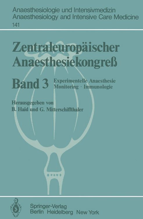 Produktbild: Zentraleurop&auml;ischer Anaesthesiekongre&szlig;
