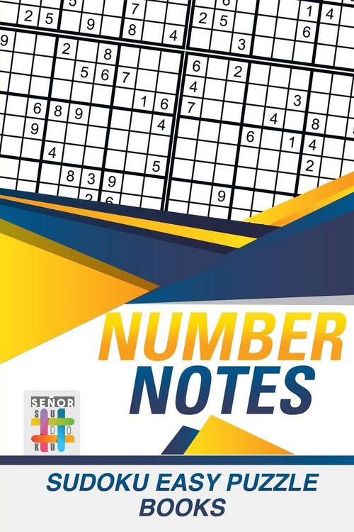 Produktbild: Number Notes | Sudoku Easy Puzzle Books