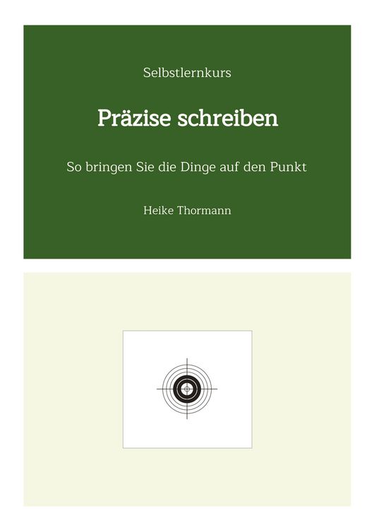 Produktbild: Selbstlernkurs: Pr&auml;zise schreiben