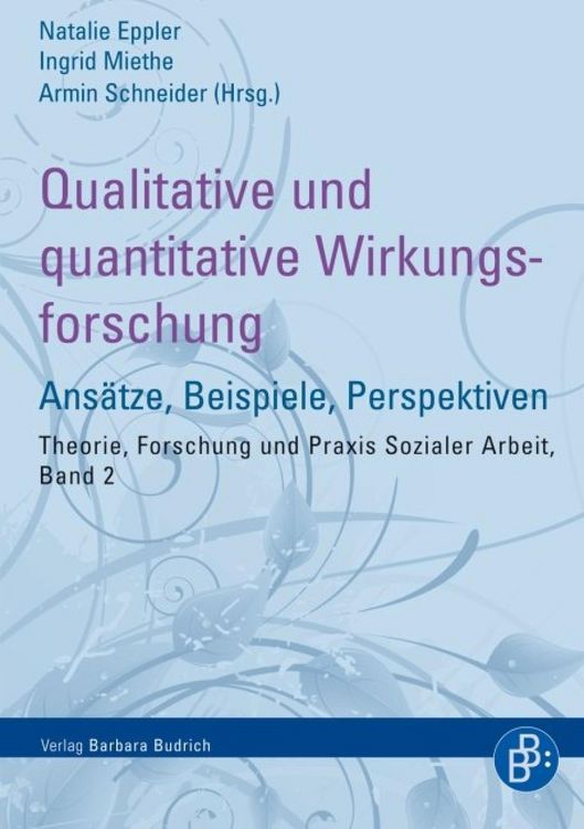 Produktbild: Qualitative und quantitative Wirkungsforschung